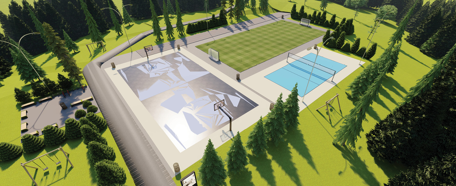 ИЗГРАДЊА СПОРТСКИХ ТЕРЕНА