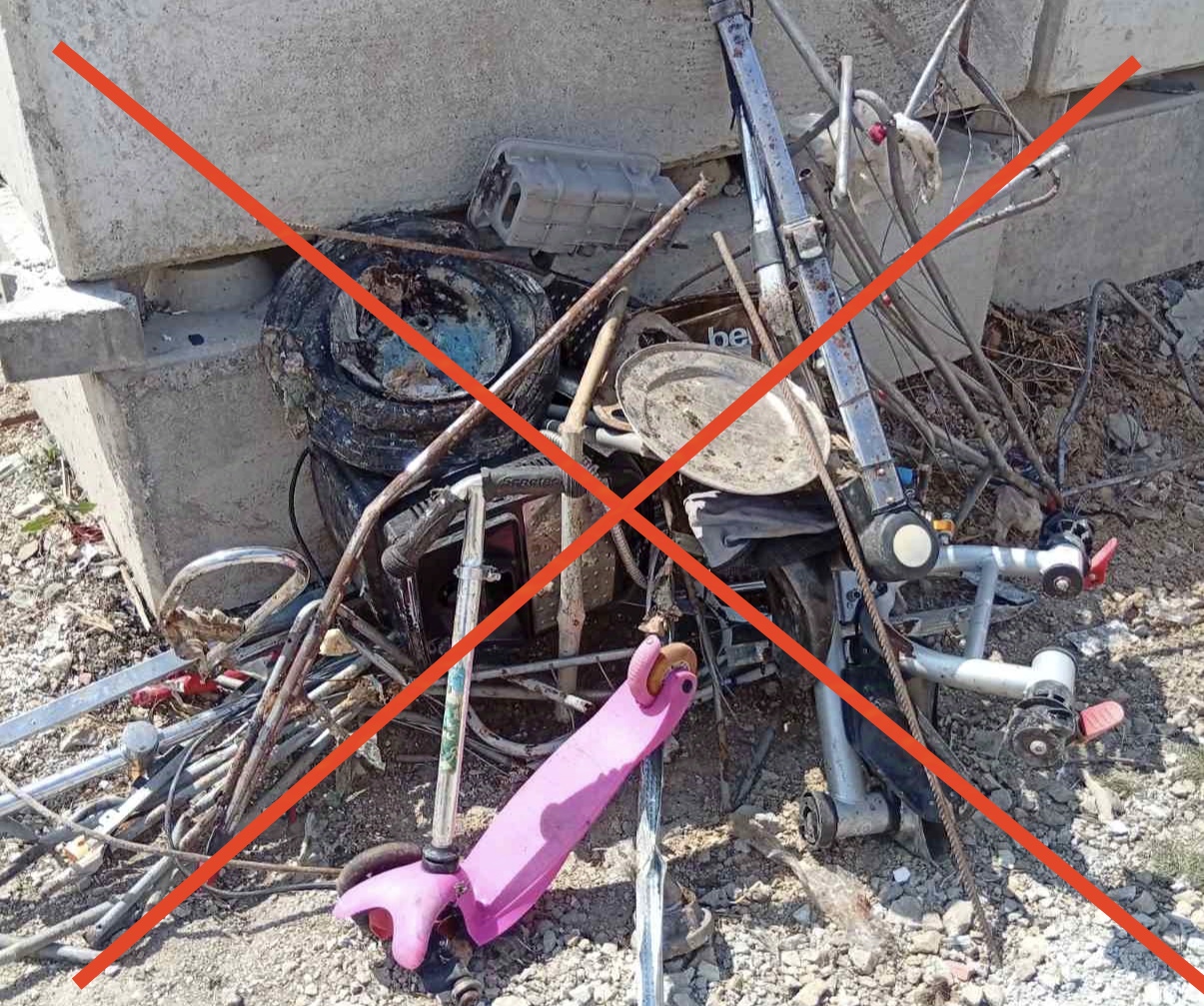 ОБАВЕШТЕЊЕ О НЕПРАВИЛНОМ ОДВАЈАЊУ ОТПАДА