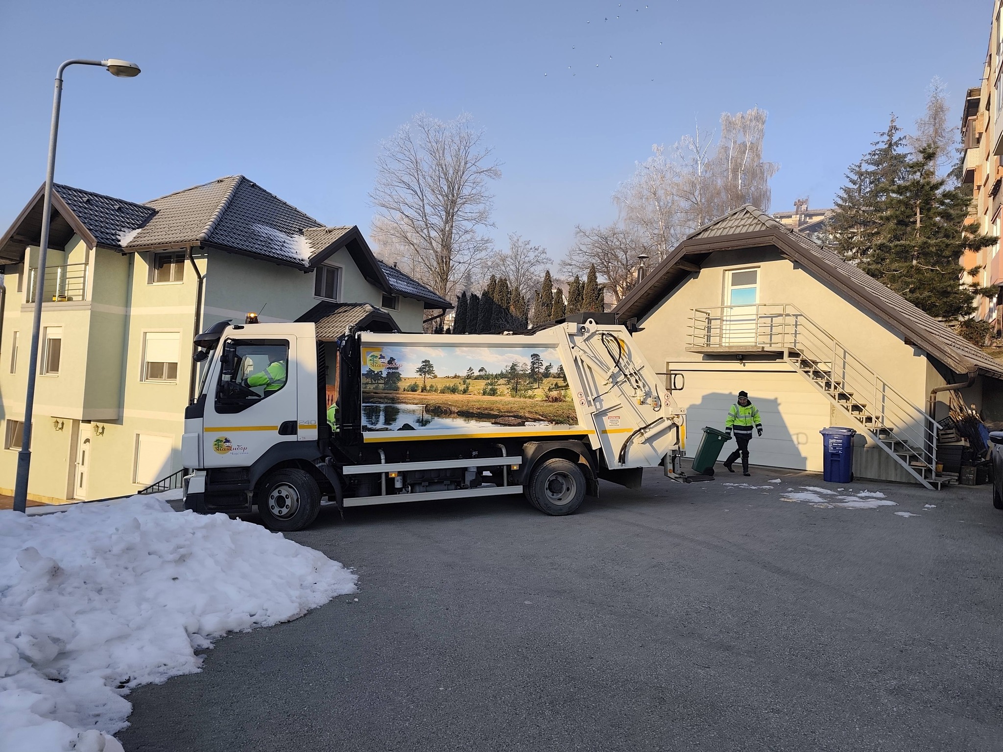 РАСПОРЕД ОДВОЖЕЊА ОТПАДА У НАСЕЉЕНОМ МЕСТУ ЗЛАТИБОР ЗА ФЕБРУАР